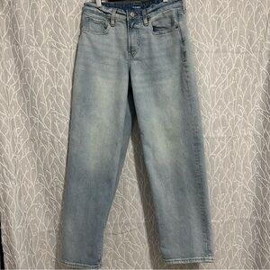 Old Navy Women's Denim Straight Jeans - Light Blue